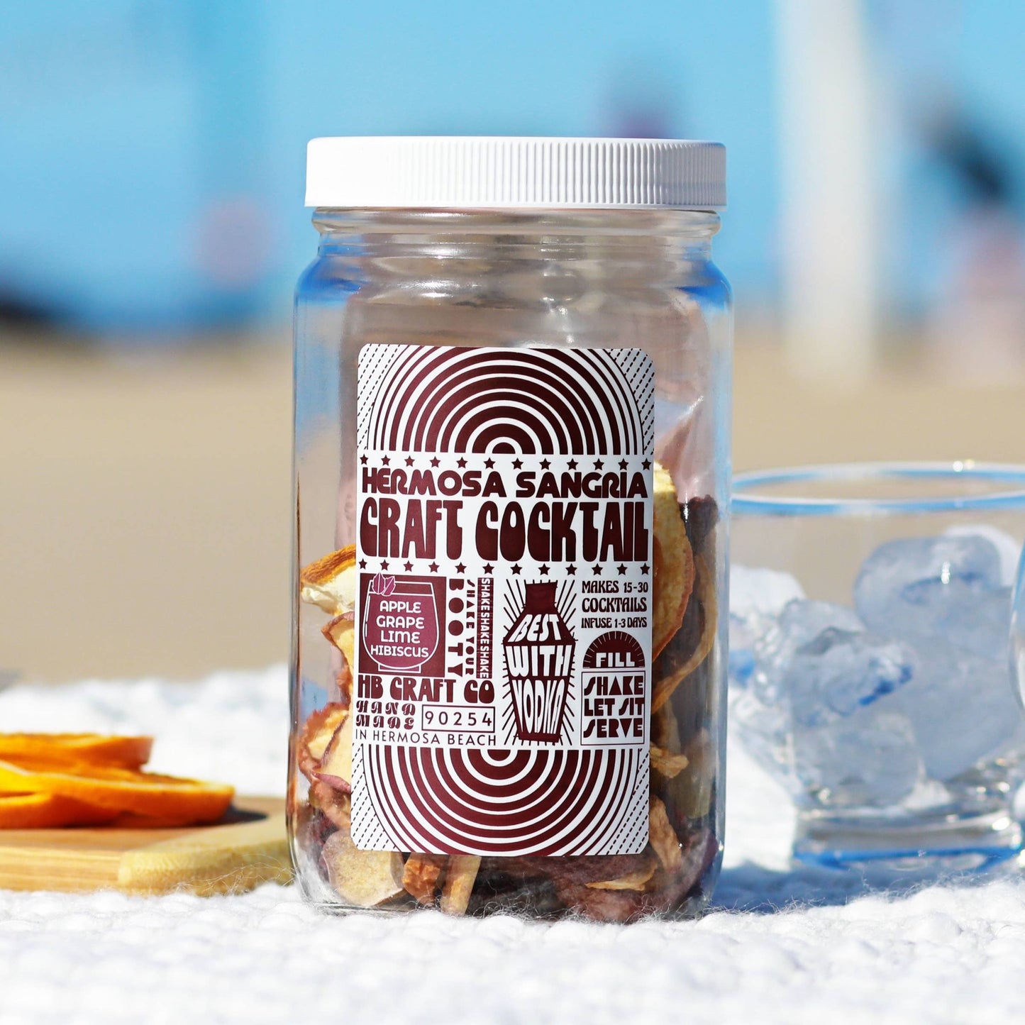 Hermosa Sangria Craft Cocktail / Mocktail Drink kit