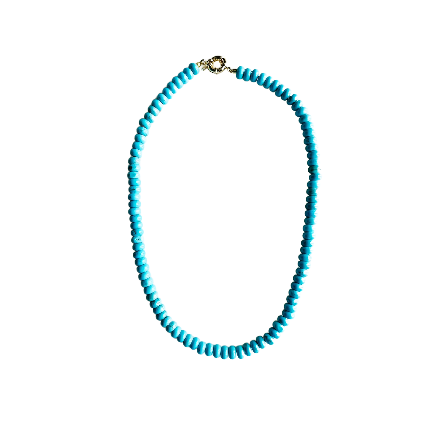 Candy Necklaces: Light Gray Angelite