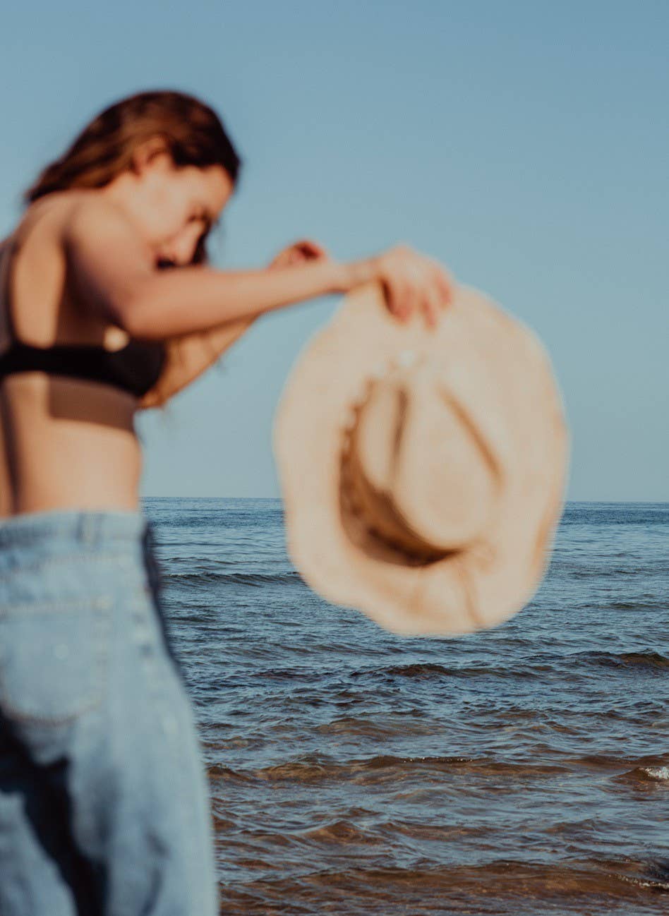 Kalani Raffia Western Rancher