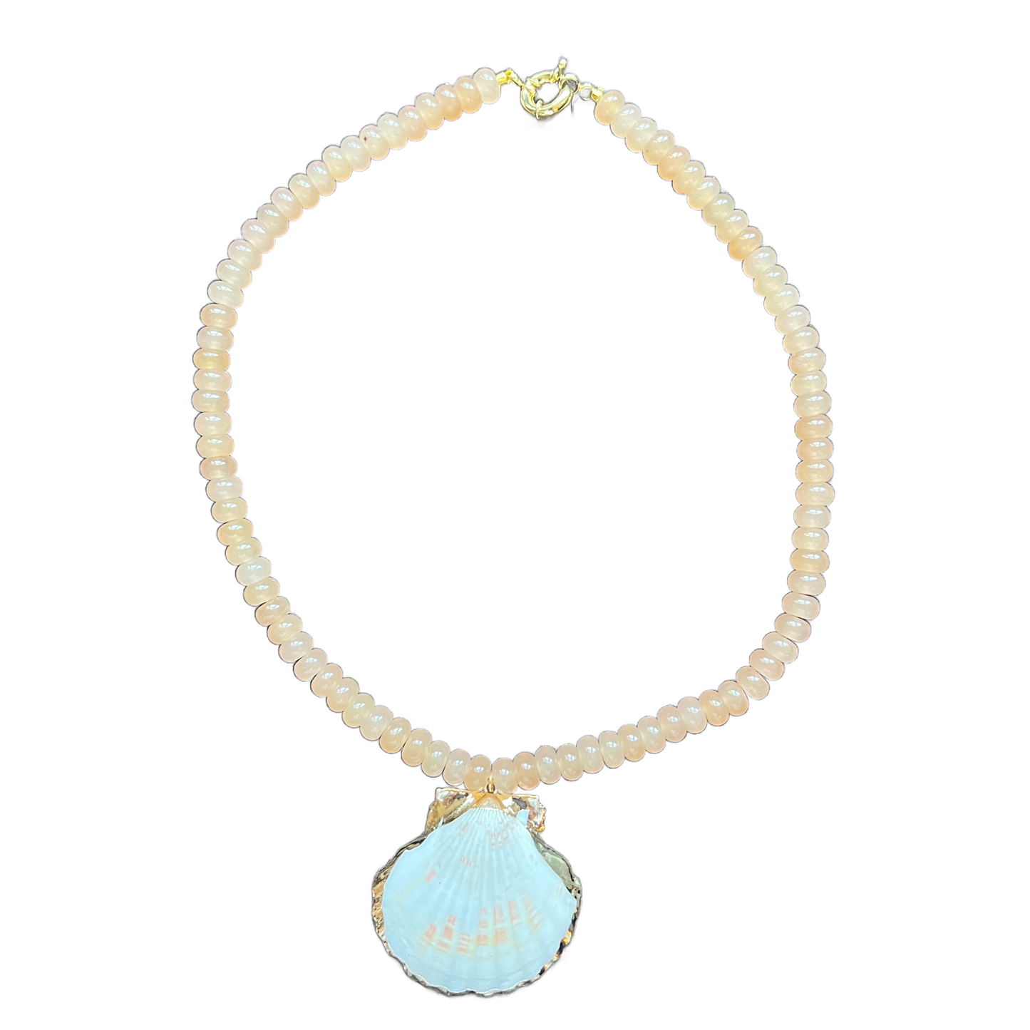 The Sea Shell Candy Necklace: Warm Sand