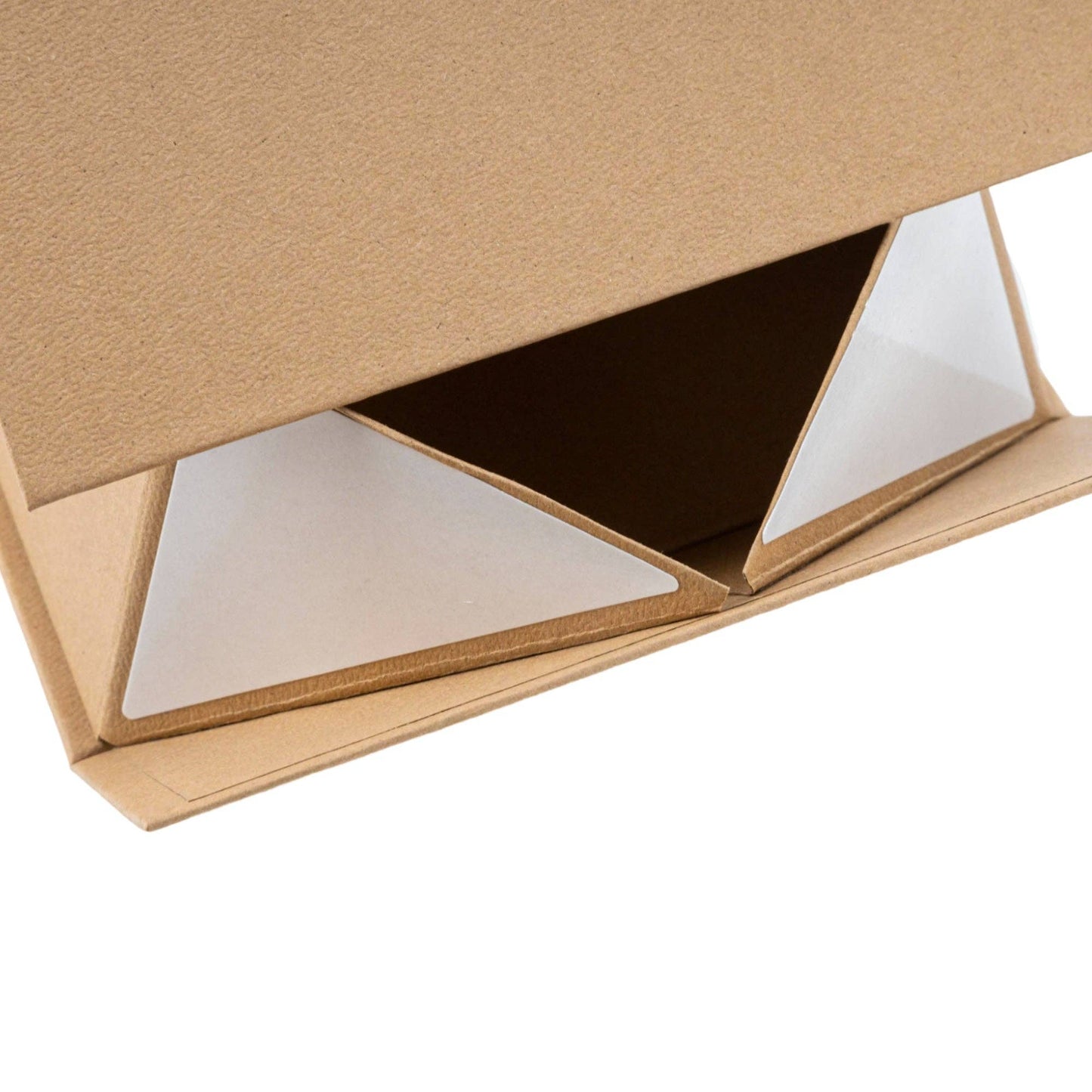 Collapsible Magnetic Kraft Gift Box 8x8x4