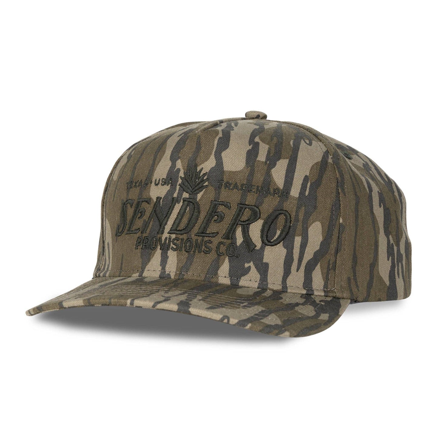 Logo Hat - Structured: Cream/Maroon