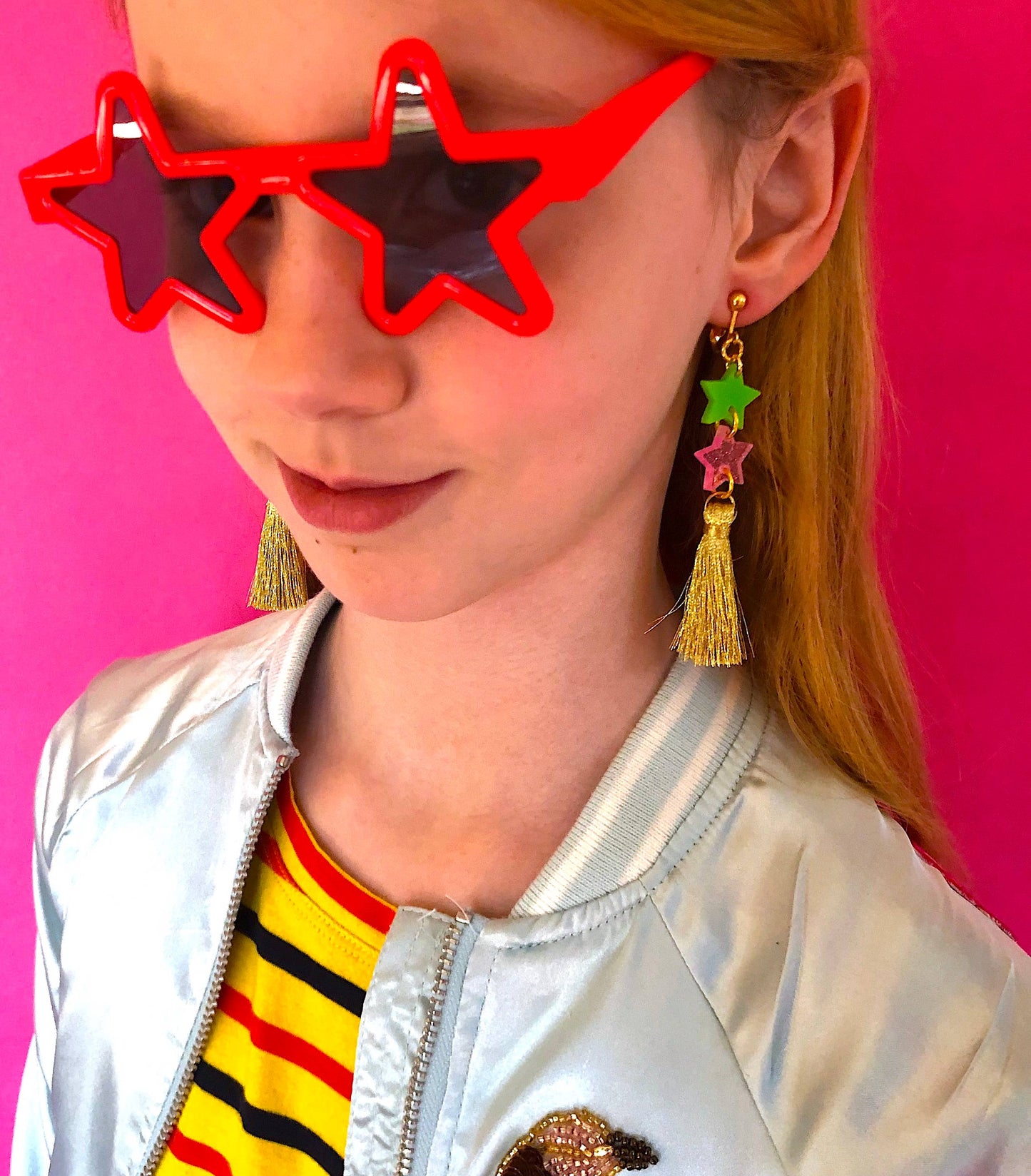 "Starlight Clip On" Earrings