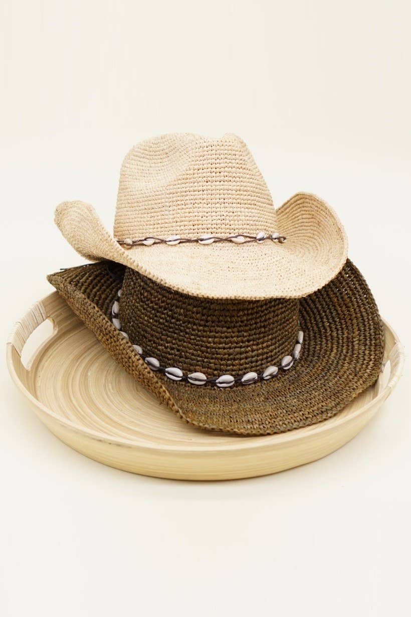 Kalani Raffia Western Rancher