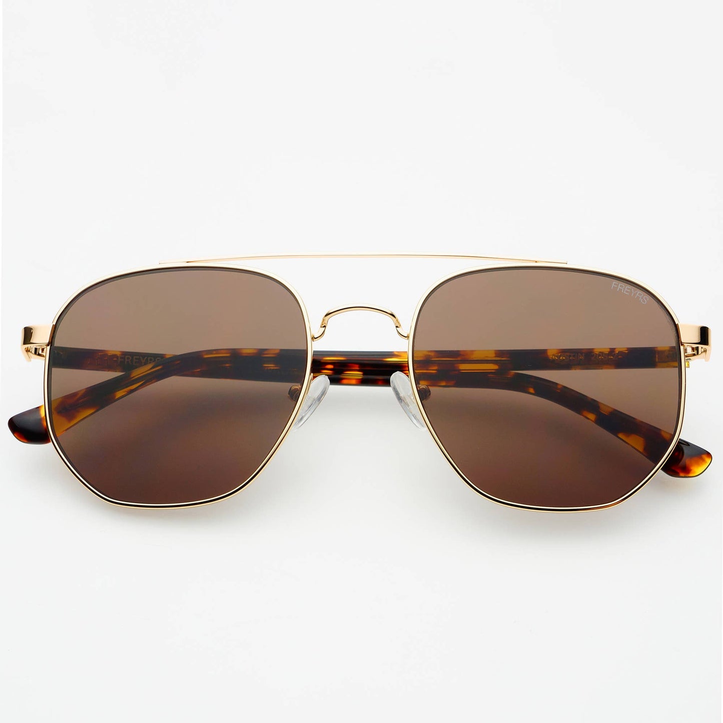 Austin Sunglasses : Gold / Brown