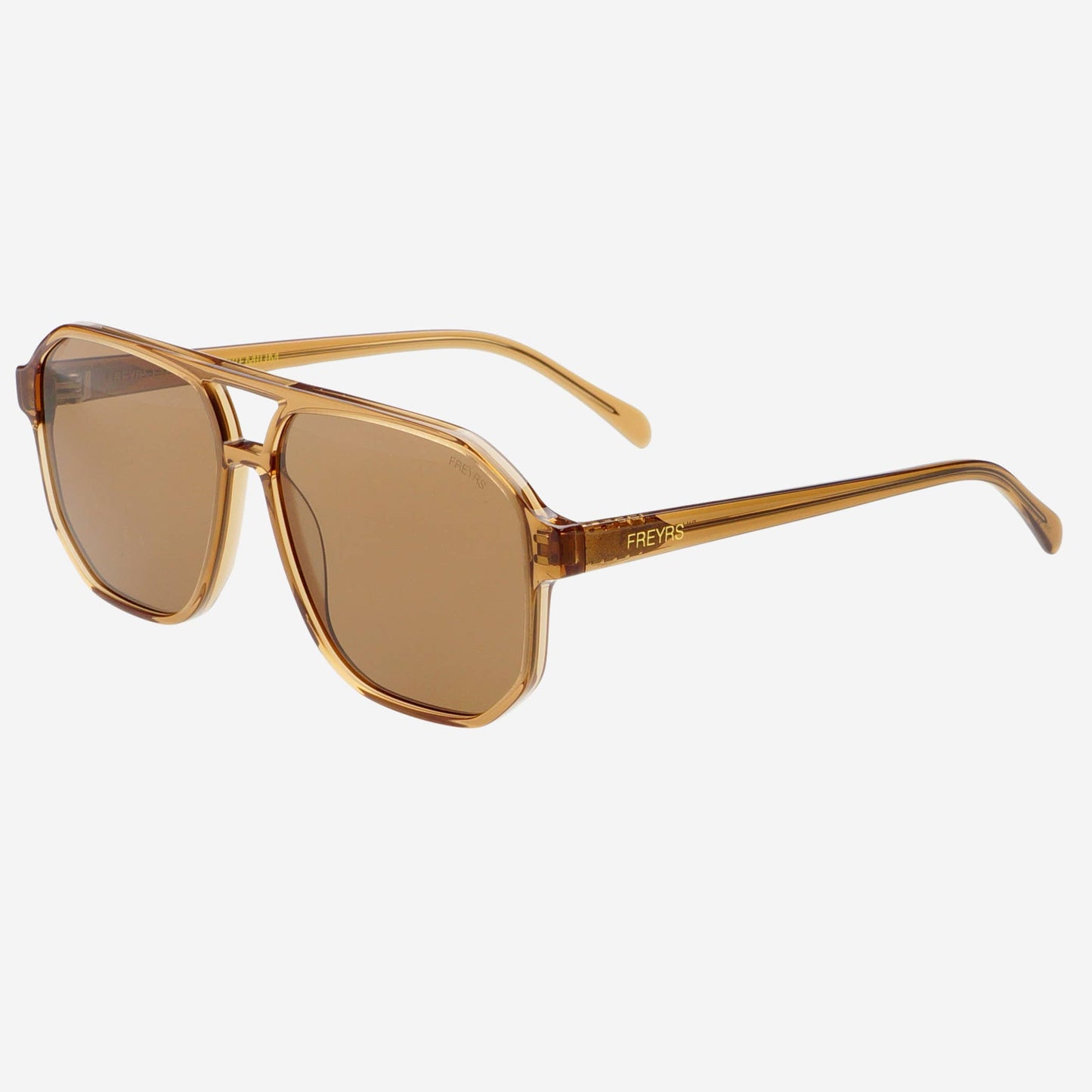 Billie Aviator Sunglasses - Brown