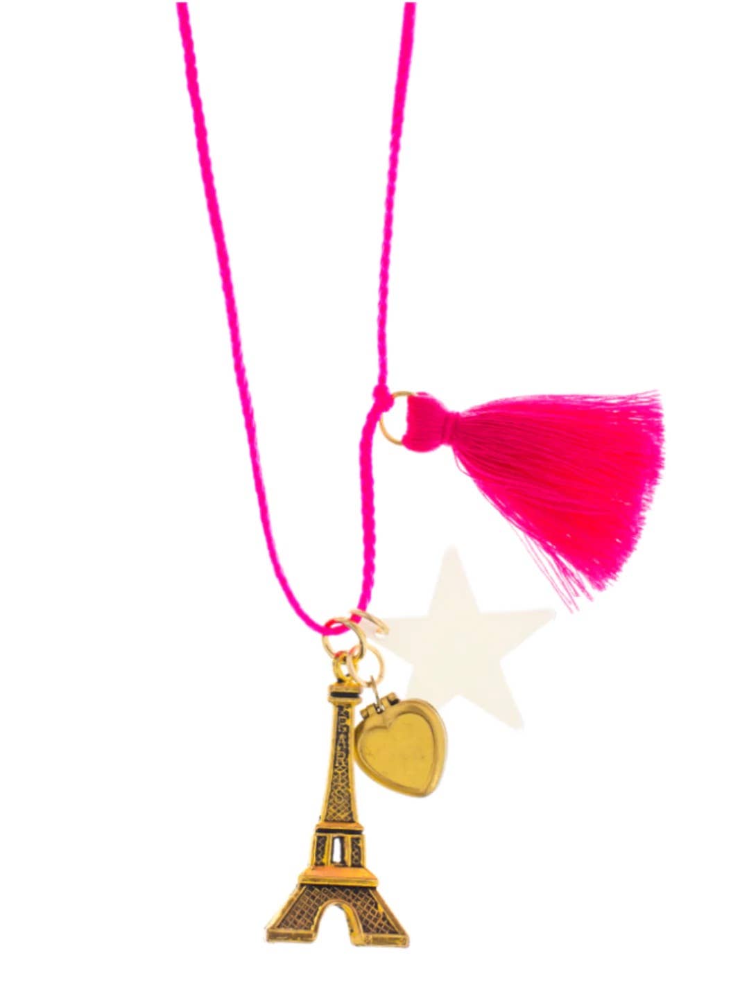 "Paris Is Always A Good Idea" Necklace with Glow In The Dark