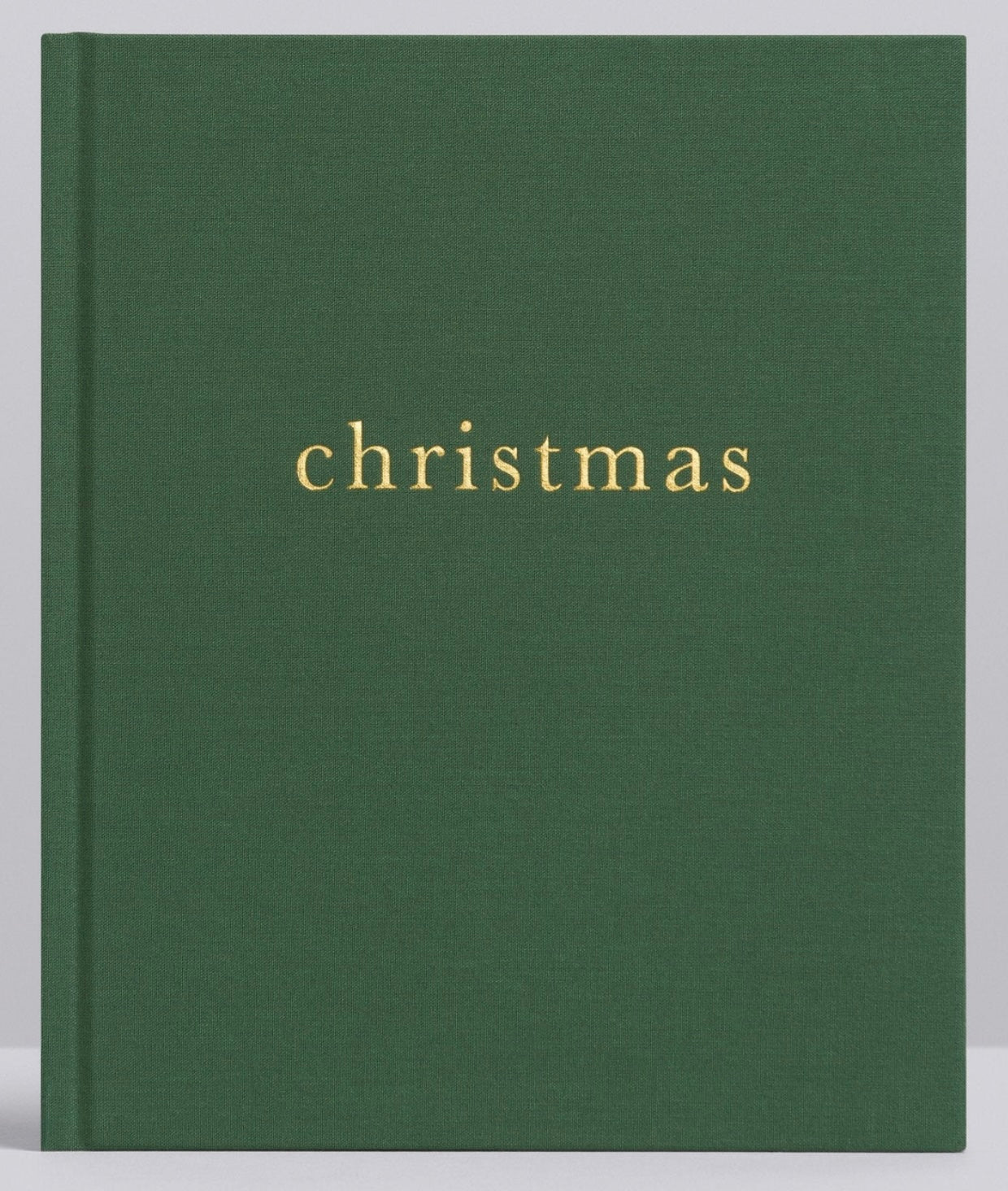 Family Christmas Book - Forest Green