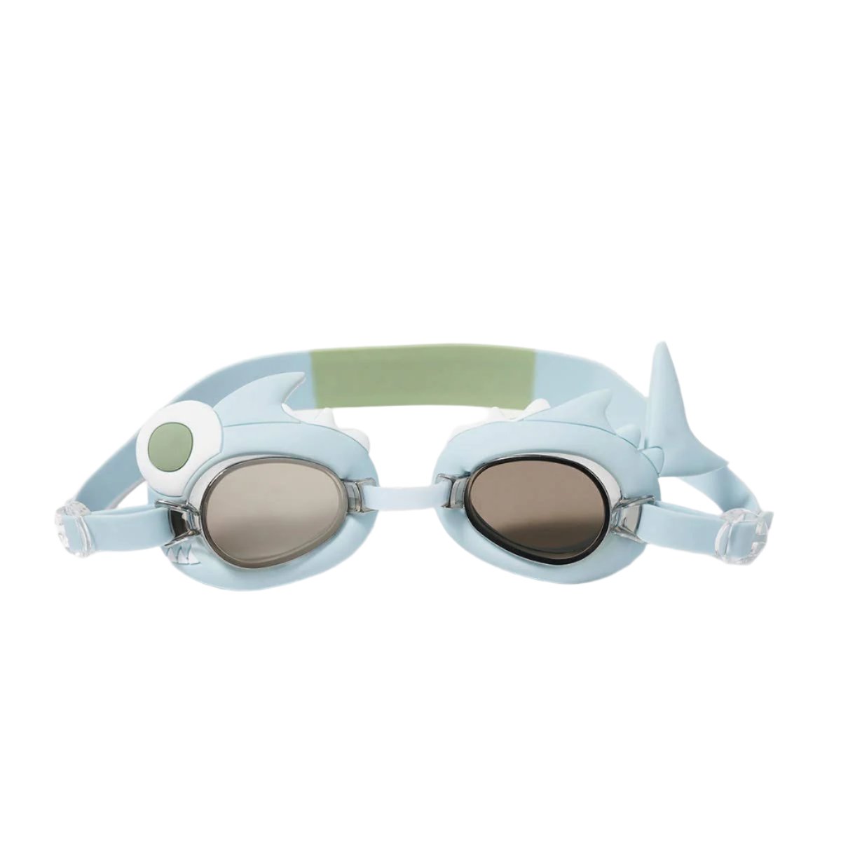 Mini Swim Goggles Shark Tribe Khaki