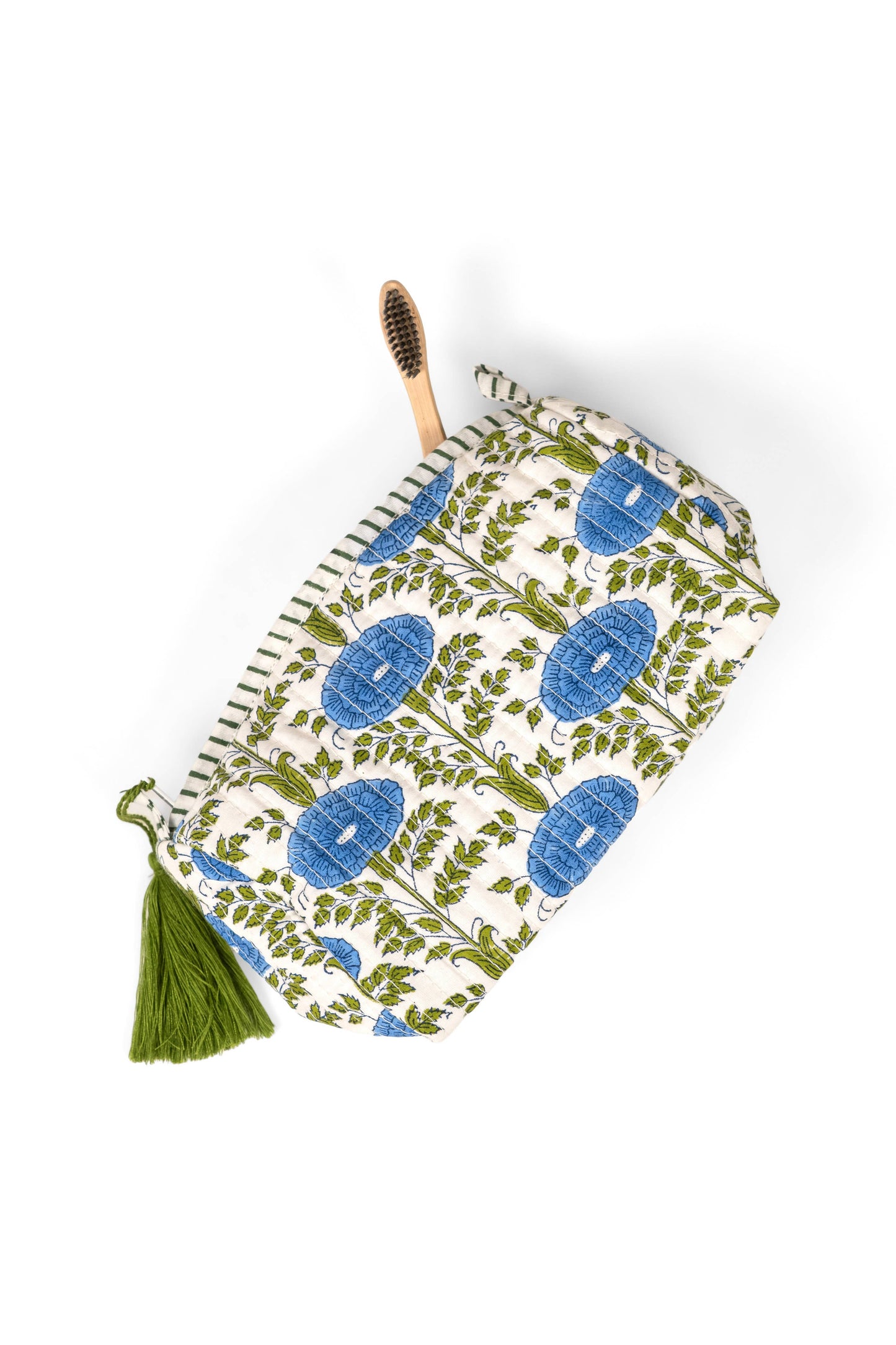 Araminta Toiletry Bag - Blue: Small