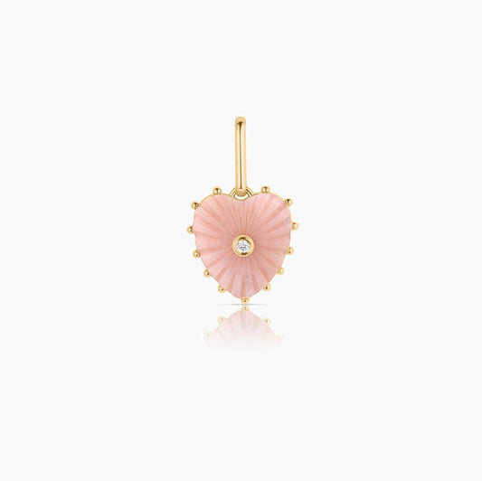 Isabel Pink Opal Charm