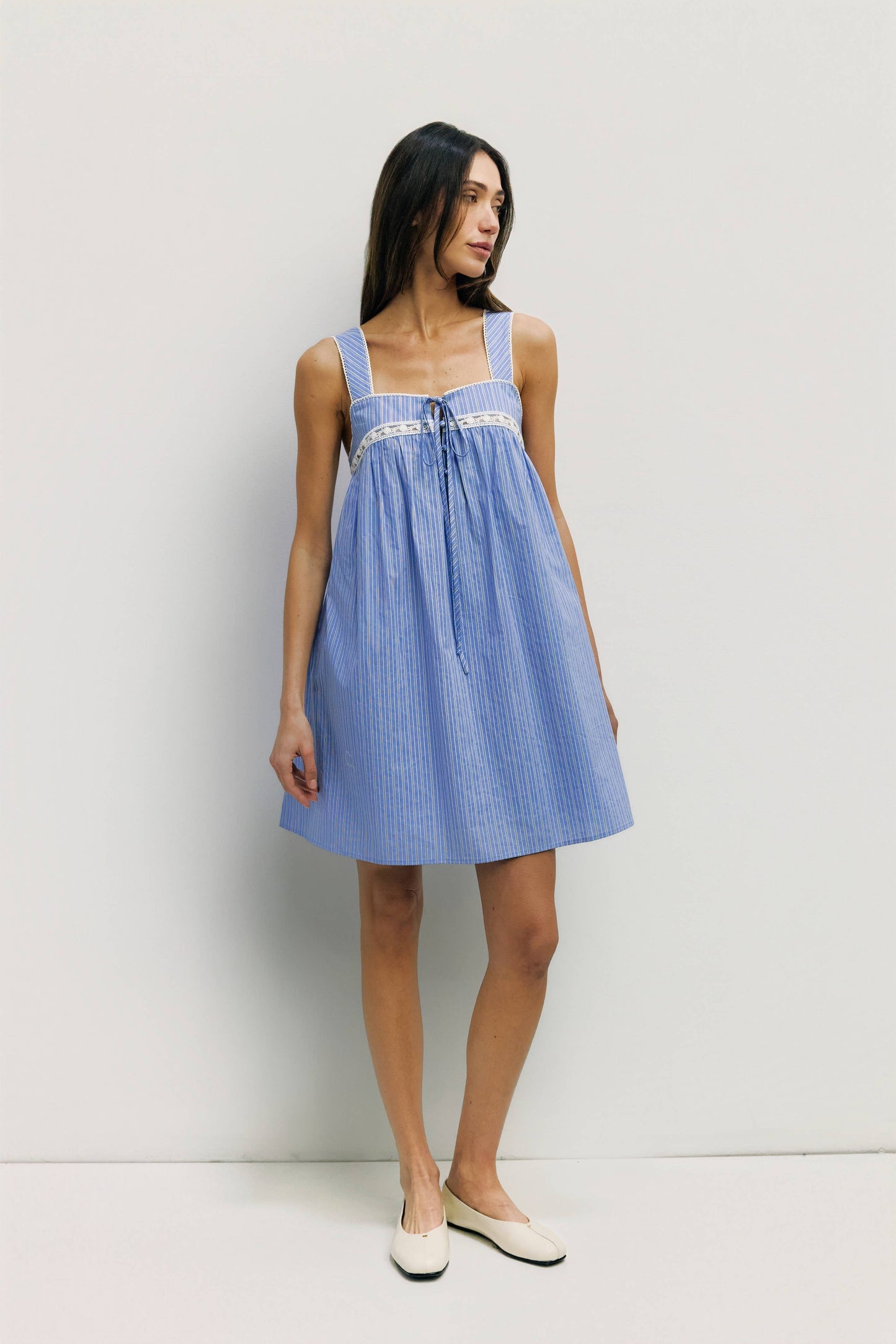 The Harper Dress - Blue / S