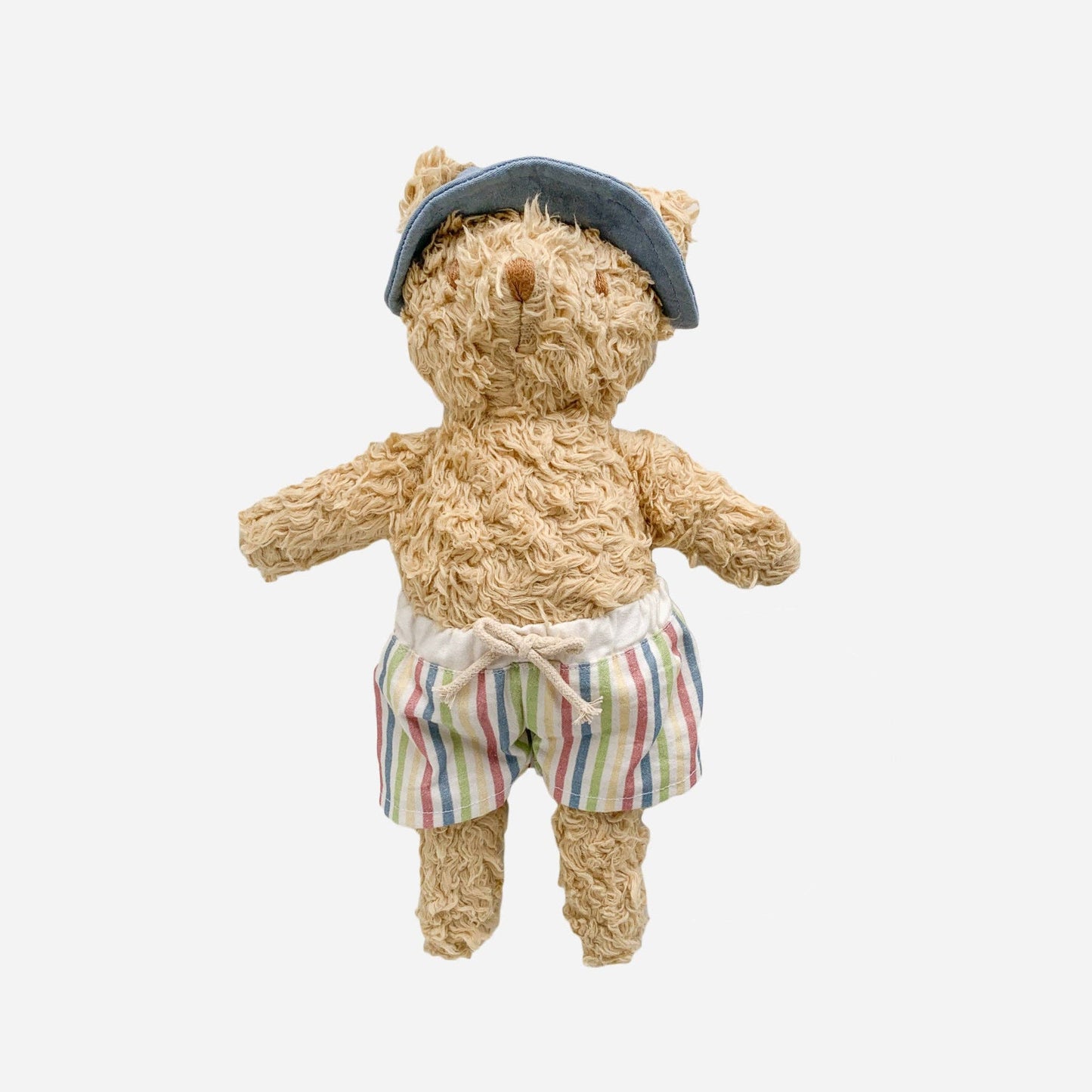 Plush Bear Beach Toy Ocean Coastal Summer Baby Kid Organic: Blue