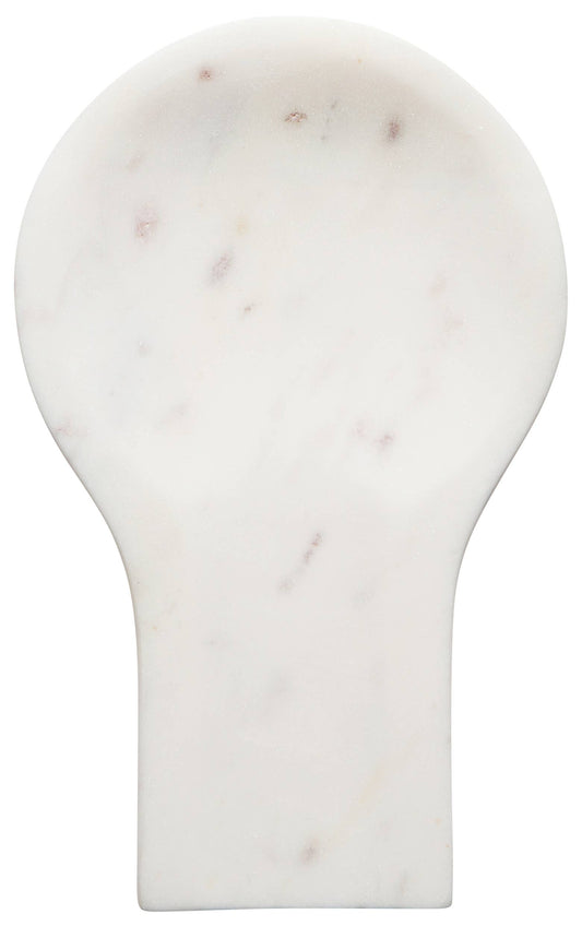 White Marble Spoon Rest