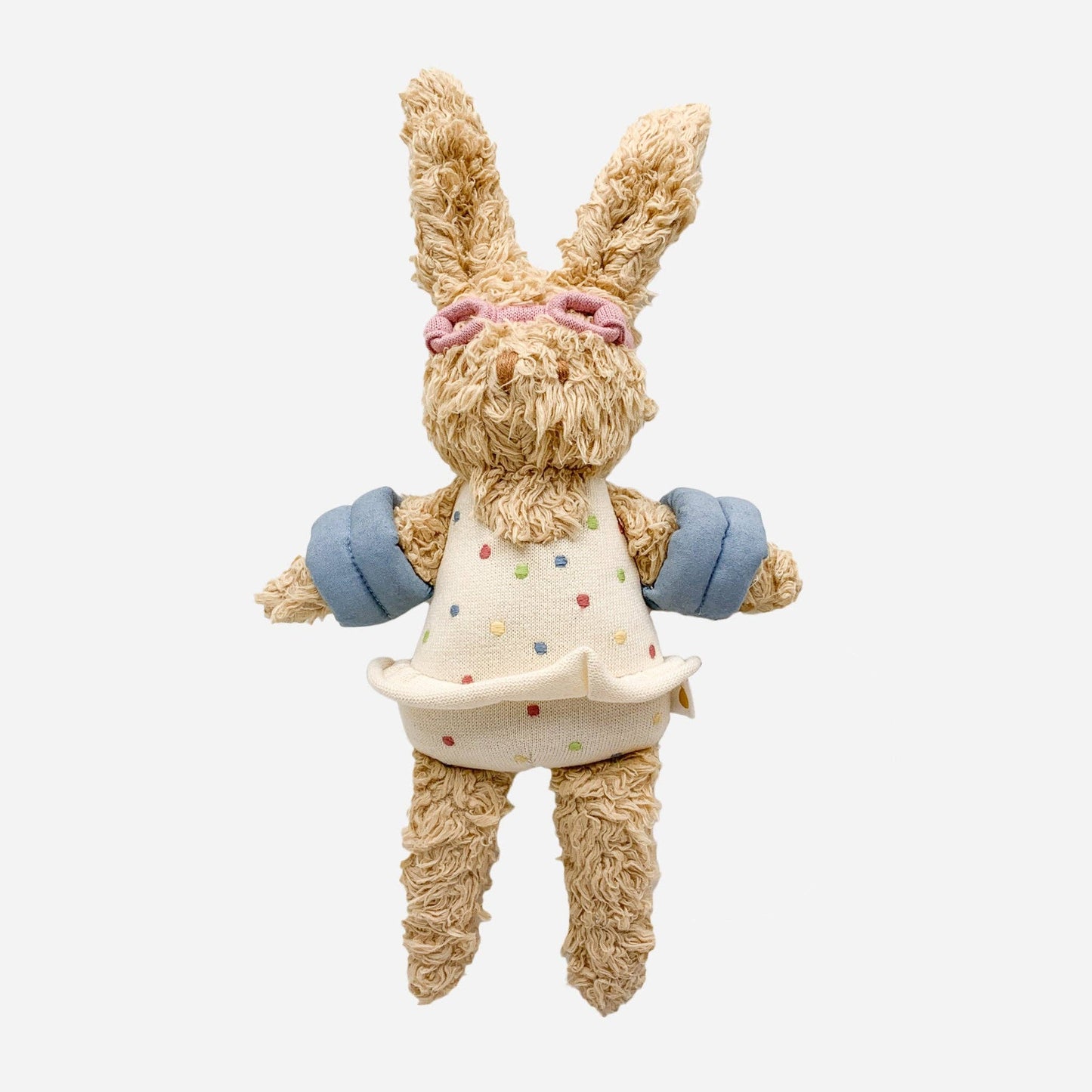 Plush Bunny Beach Toy Baby Kid Summer Ocean Swim Organic: Cream