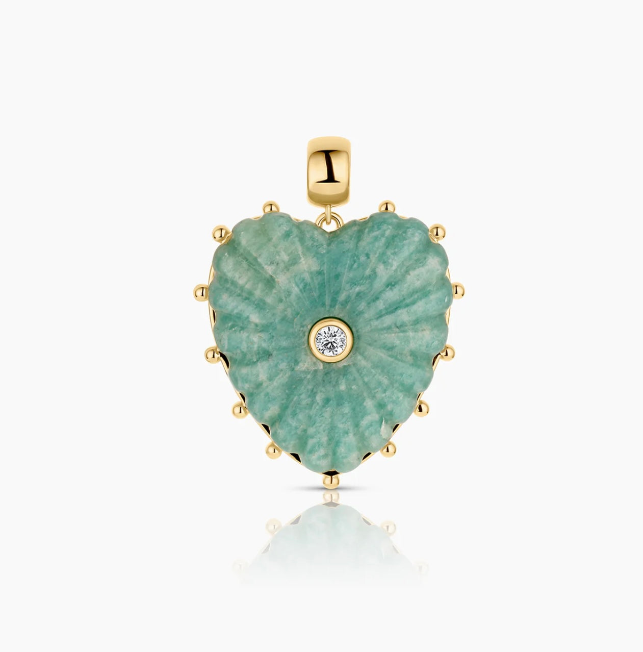 Malene Amazonite Bail