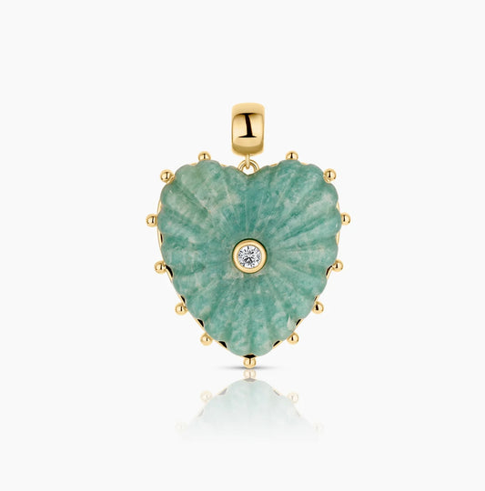 Malene Amazonite Bail