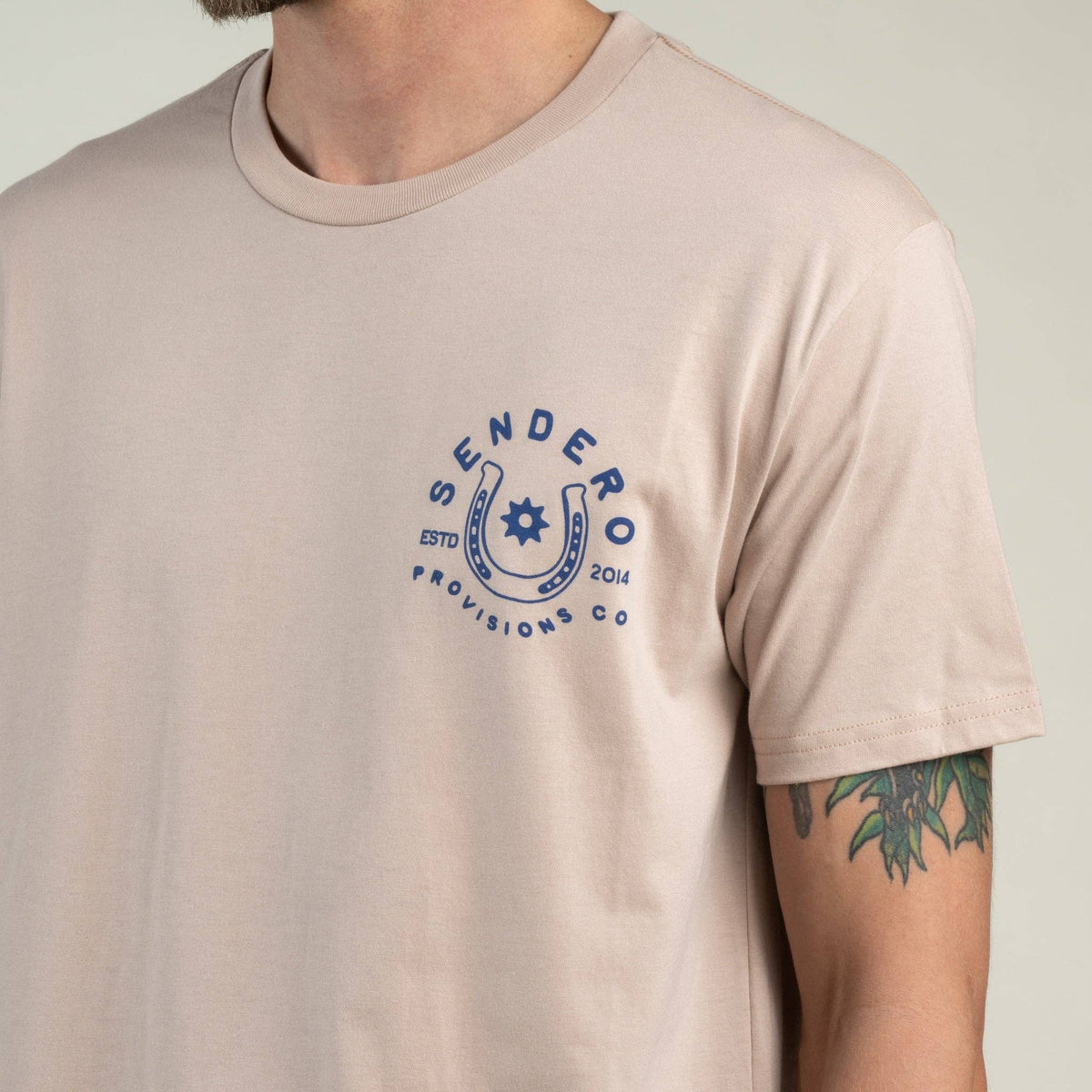 No Luck T-Shirt - Sand: Large
