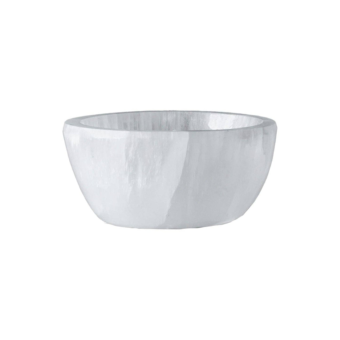 Selenite Round Bowl: Small