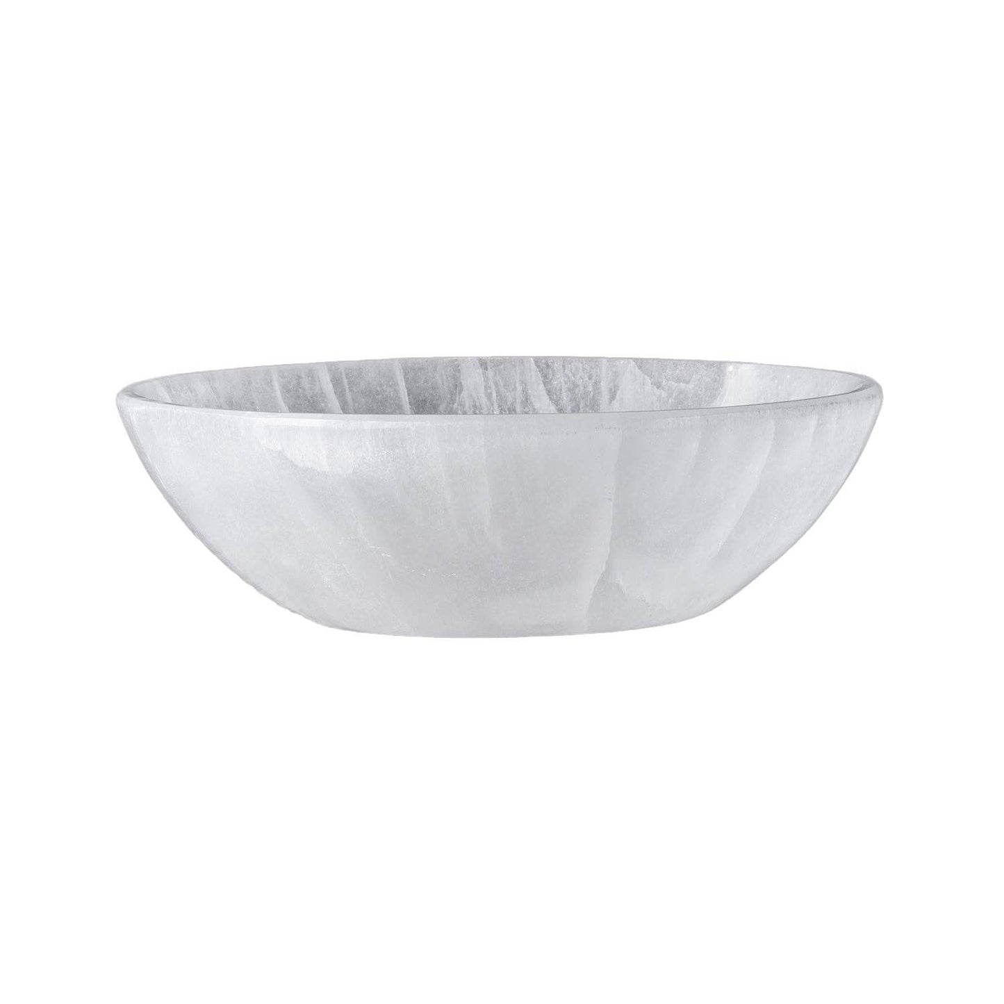 Selenite Round Bowl: Small