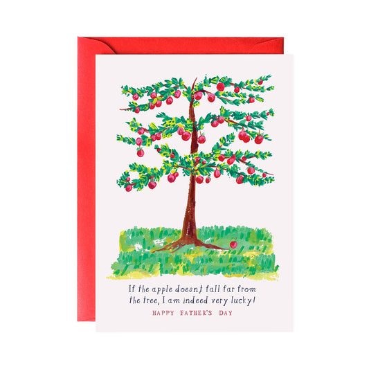Apples - Father's Day Greeting Card