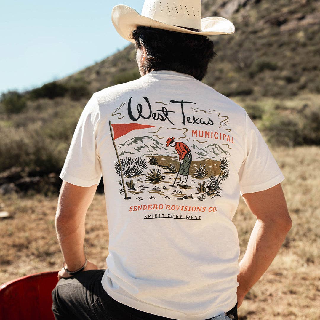 West Texas Municipal T-Shirt: Vintage White / Large