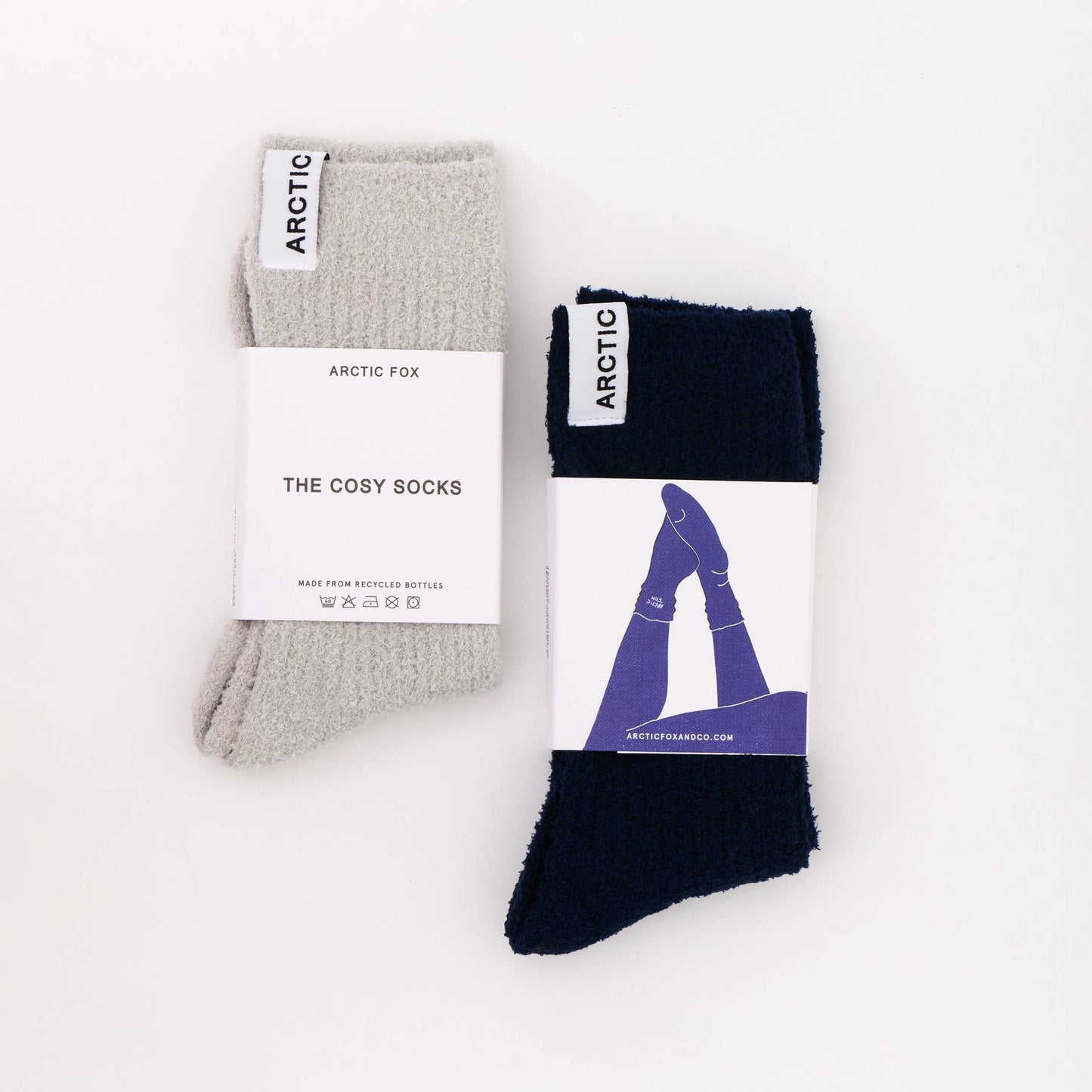 Cosy Socks - 100% Recycled - Beige - FW25