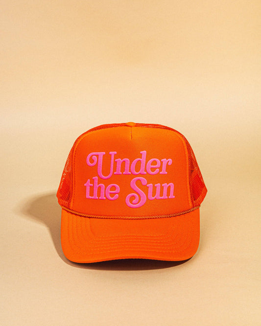 Under The Sun Trucker: Orange