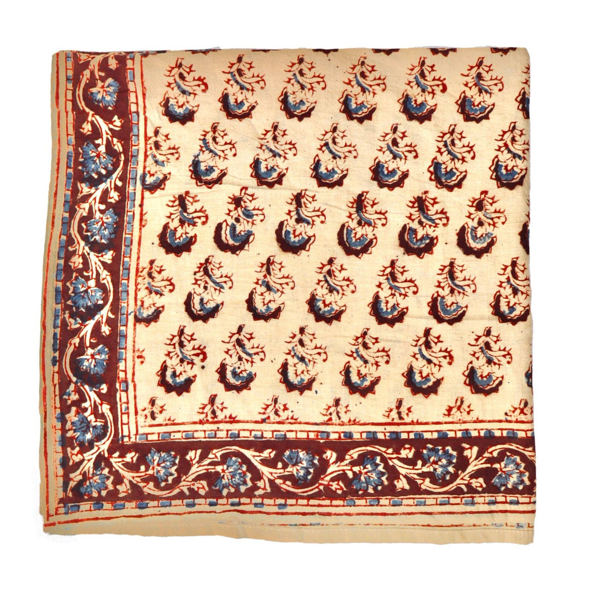 Copper Harvest - Kalamkari Cotton Bandana
