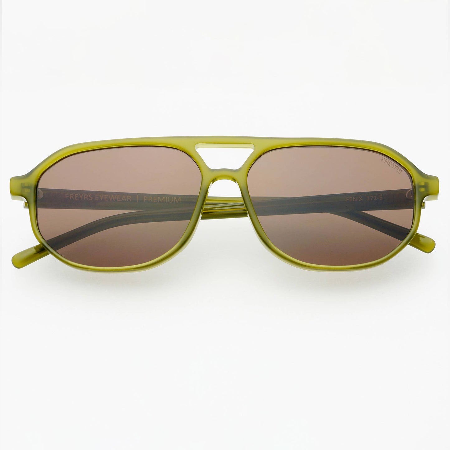 Fenix Acetate Aviator Sunglasses : Olive