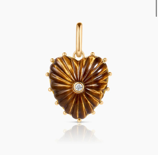 Malene Tiger’s Eye Clip