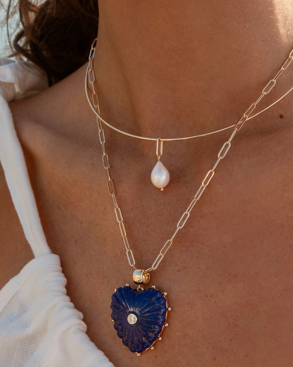 Collette Pearl Charm