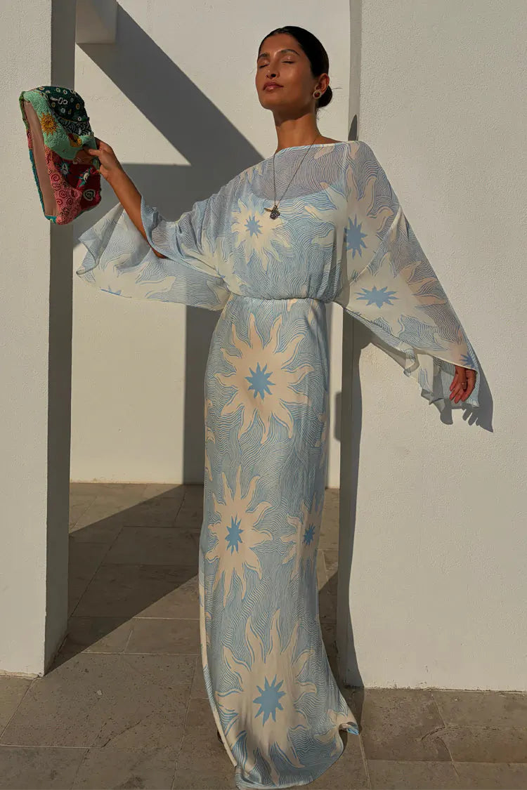 NFD - Blue Soleil Anais Dress