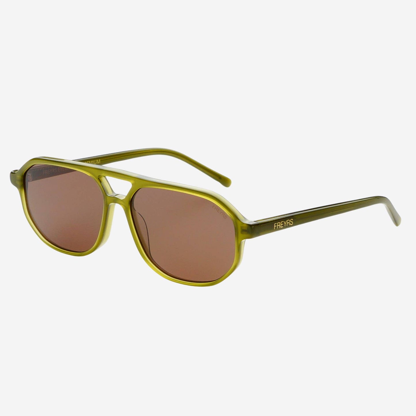 Fenix Acetate Aviator Sunglasses : Olive