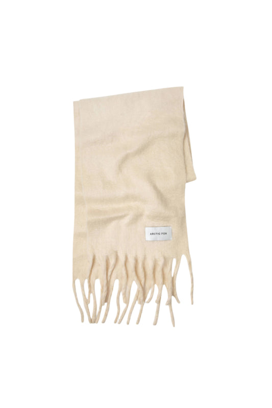 The Reykjavik Scarf - Pebble Beige - 100% recycled materials