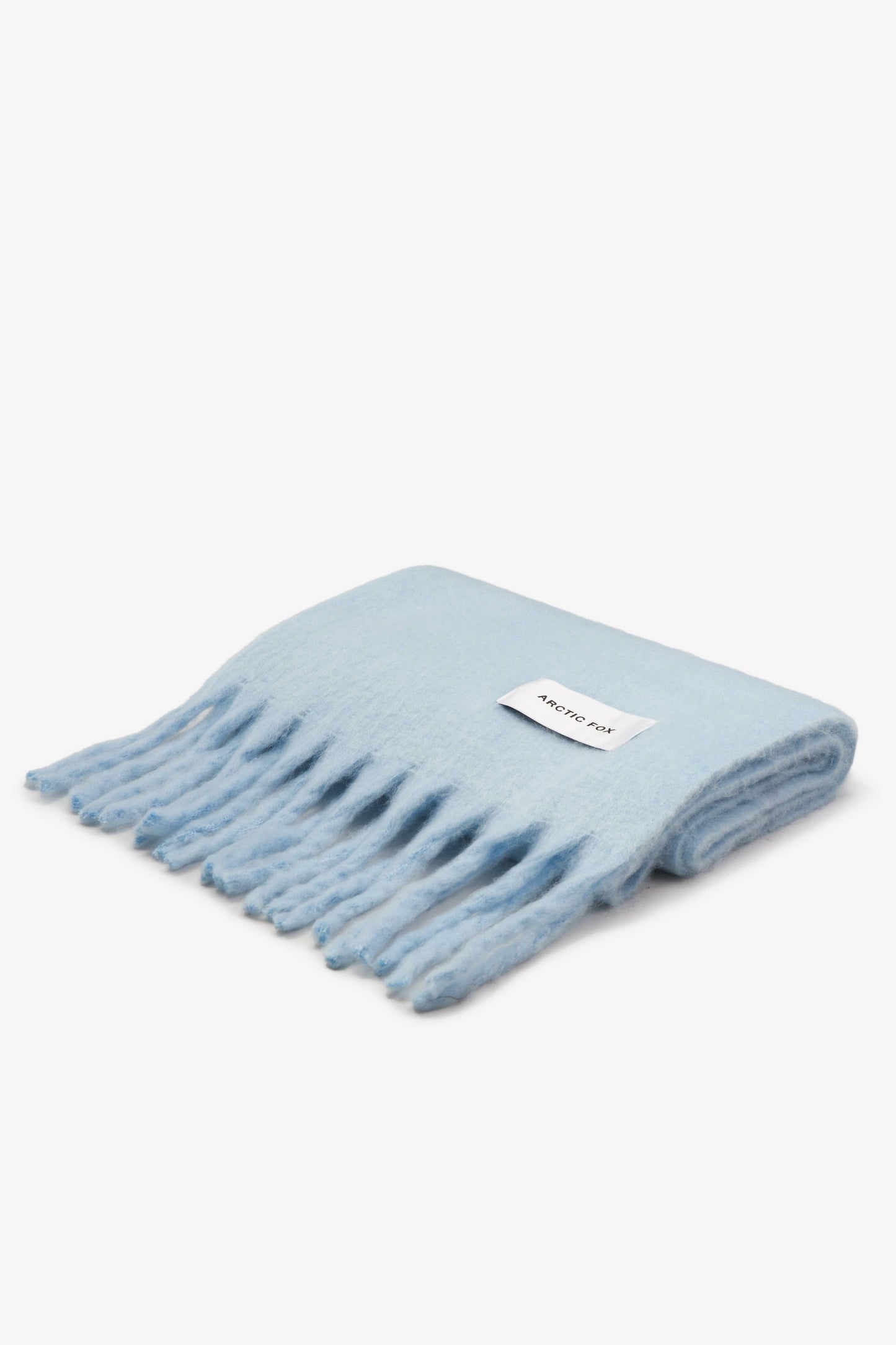The Stockholm Scarf - Glacier Blue - 100% recycled materials
