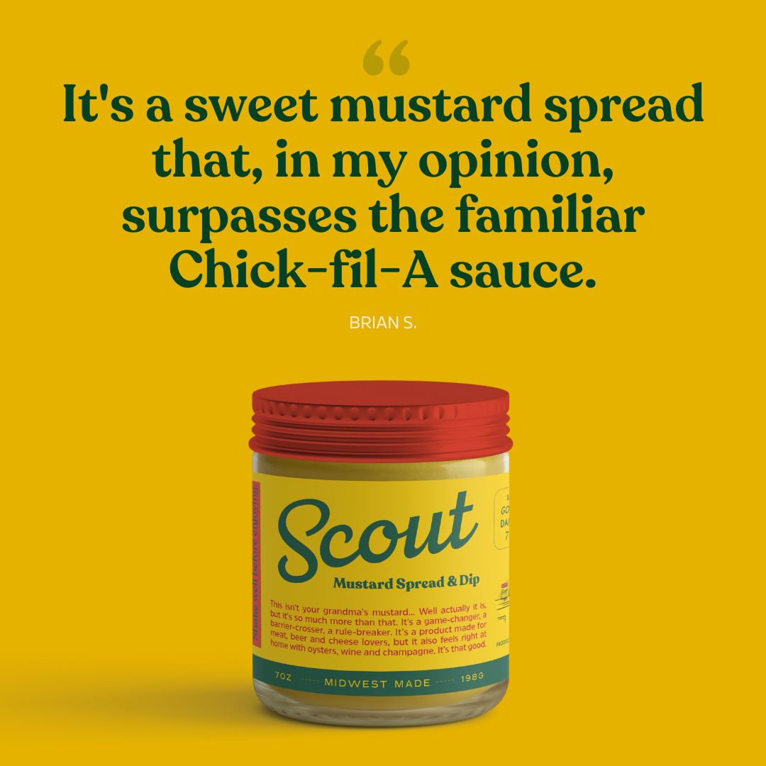 Scout Mustard Dipping Sauce & Spread