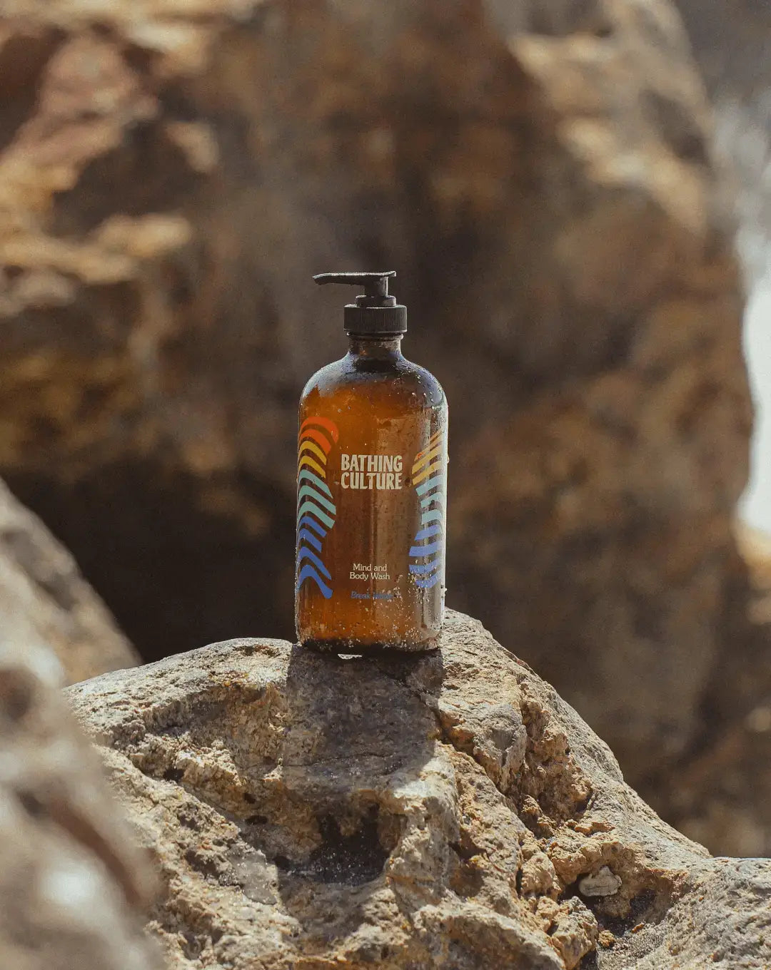 Mind and Body Wash - 16oz Glass (Break Water)