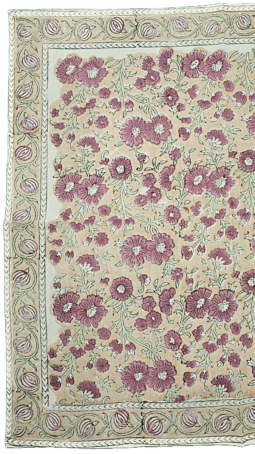 Gulbahar - Block Printed Cotton Bandana