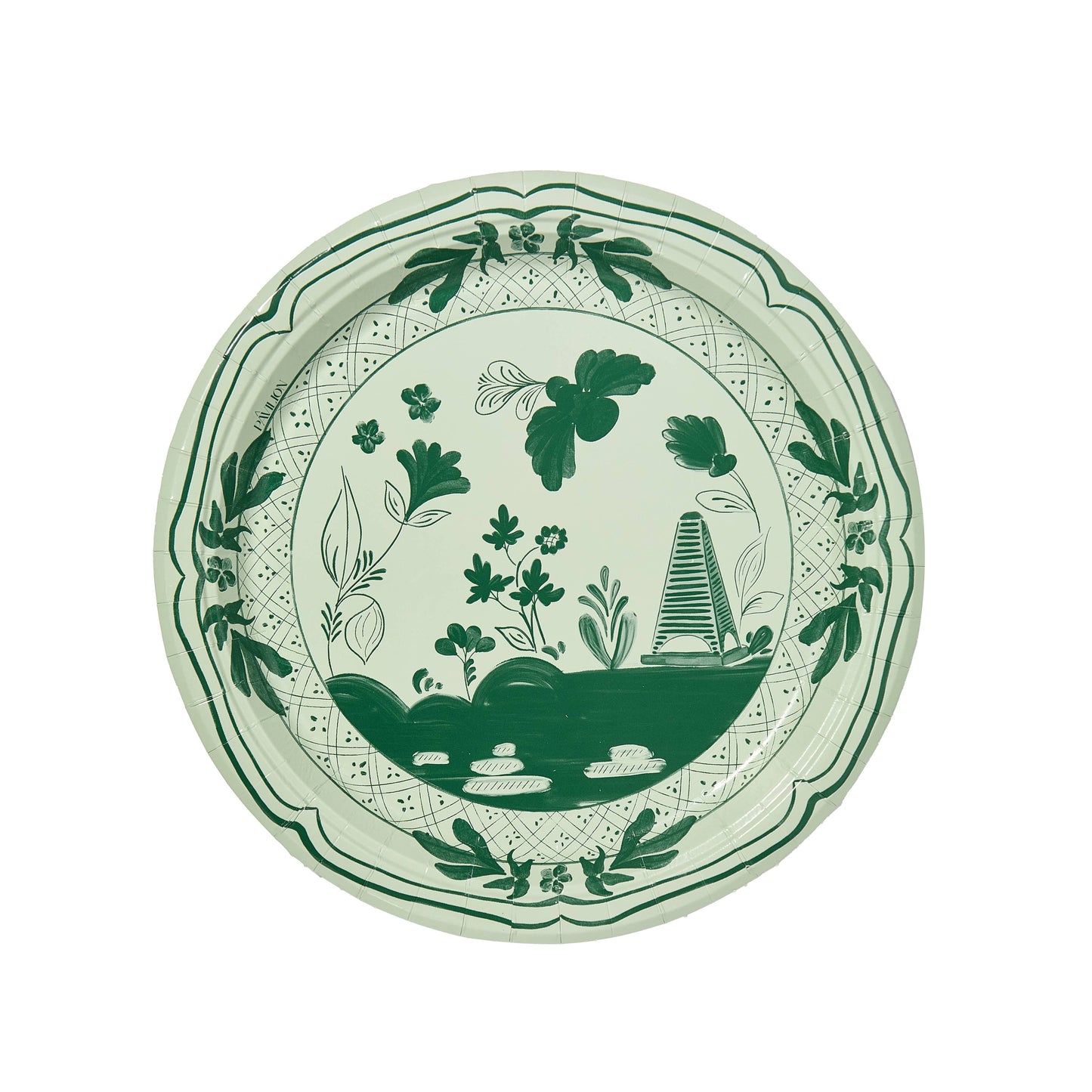 Beachside Pavilion Dinner Plates - 8 per pack: Sky & Navy