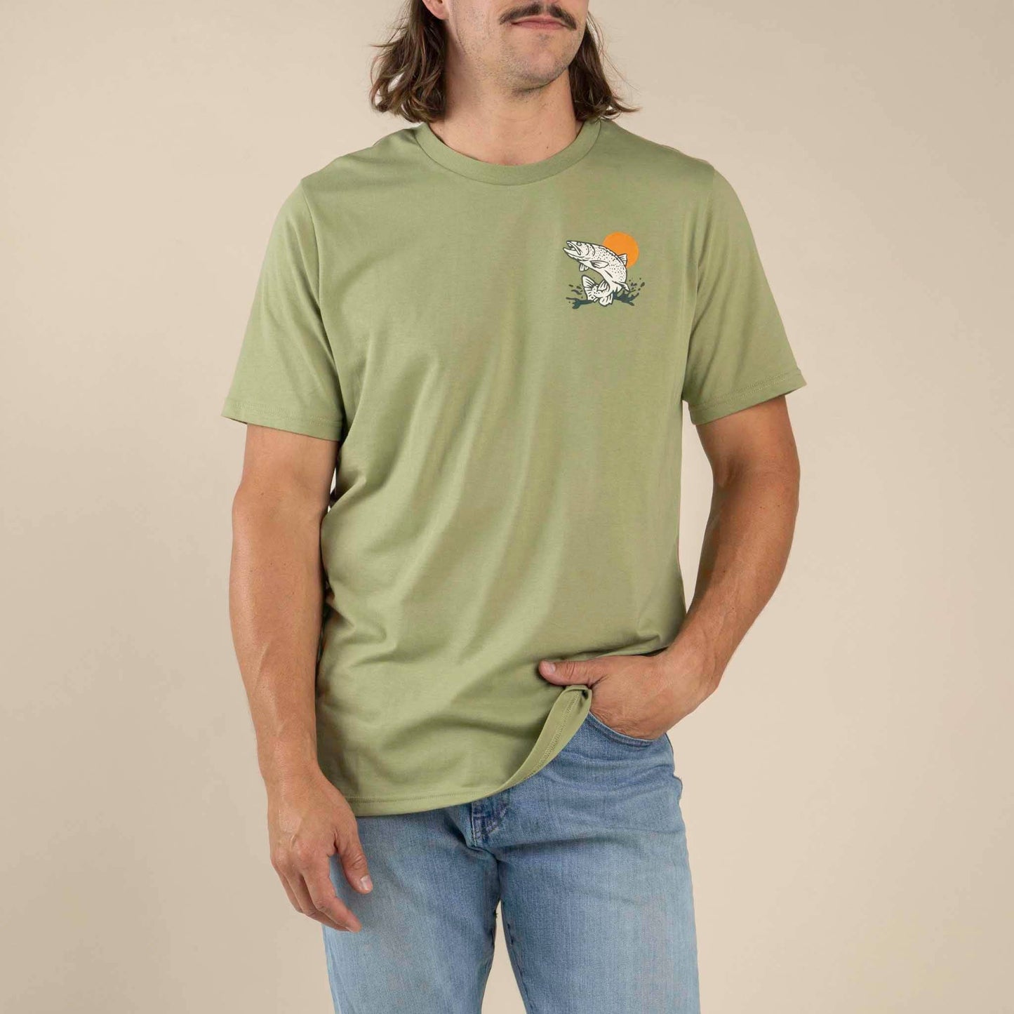 El Capitan T-Shirt: Sage / Large
