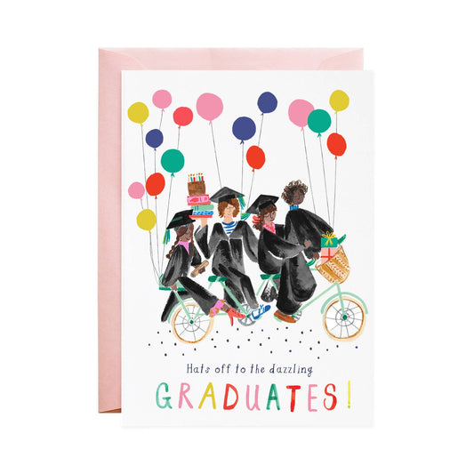 Grad's Bike Path - Greeting Card