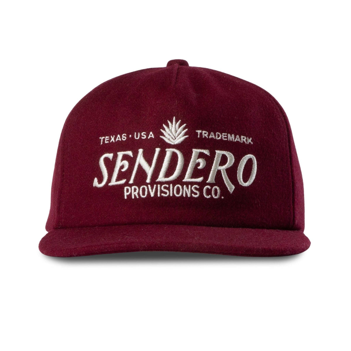 Logo Hat - Burgundy Felt
