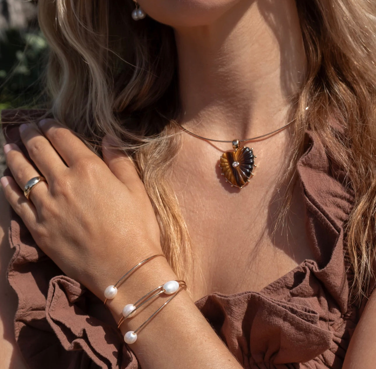 Malene Tiger’s Eye Bail