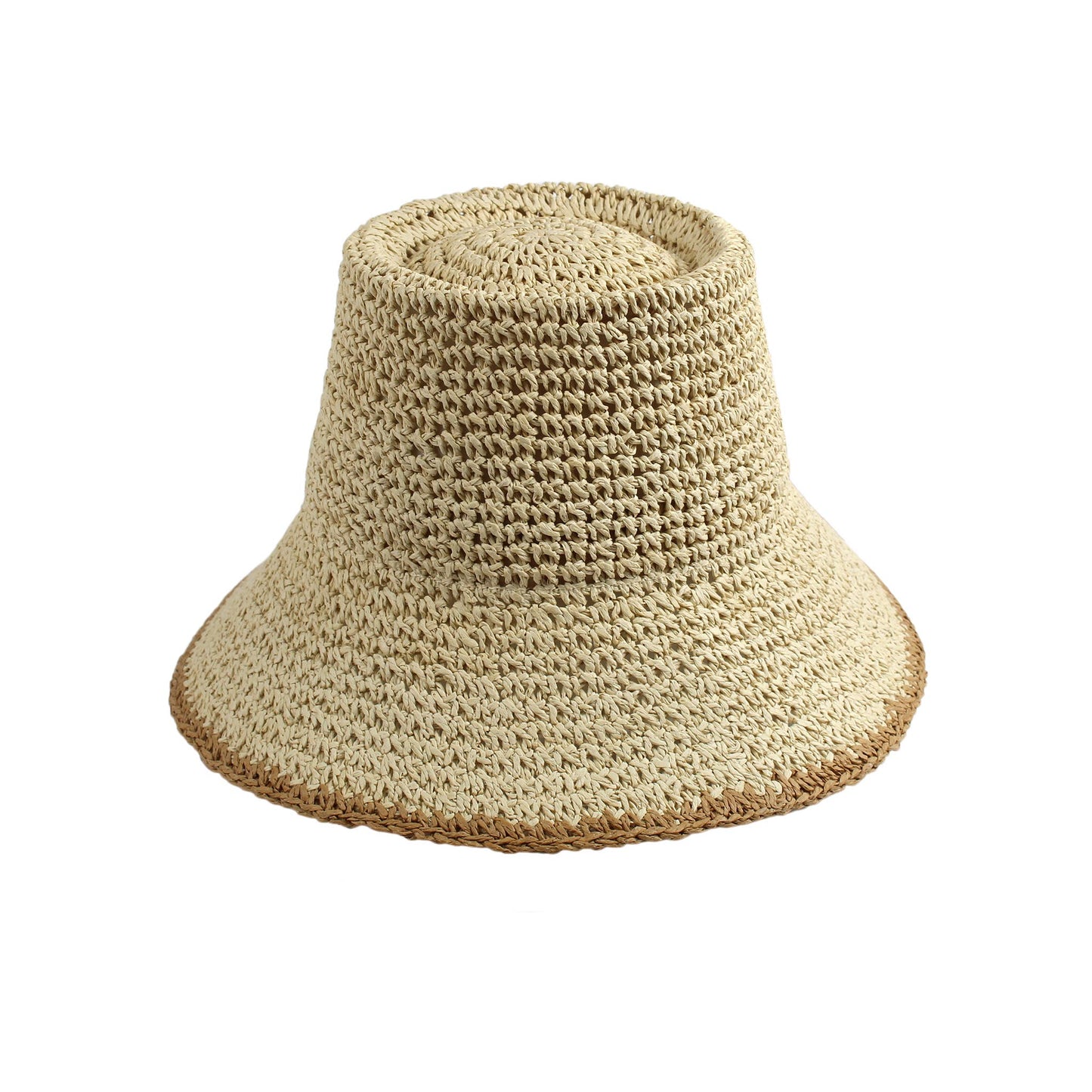 Two Tone Crochet Bucket