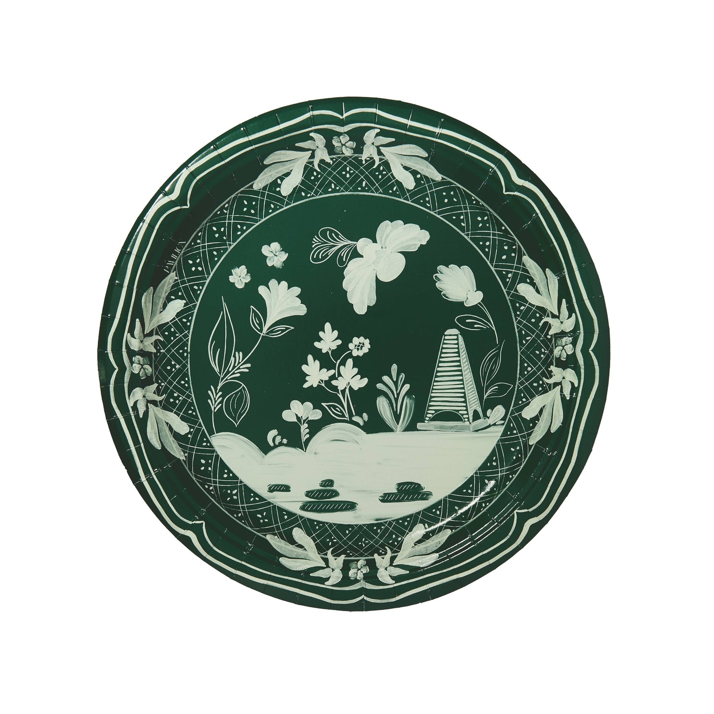 Beachside Pavilion Dinner Plates - 8 per pack: Sky & Navy