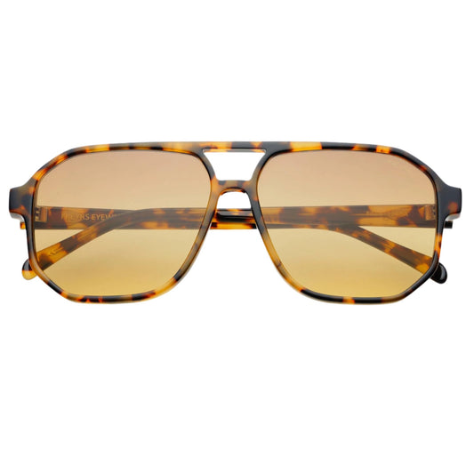 Billie Aviator Sunglasses  : Tortoise / Brown