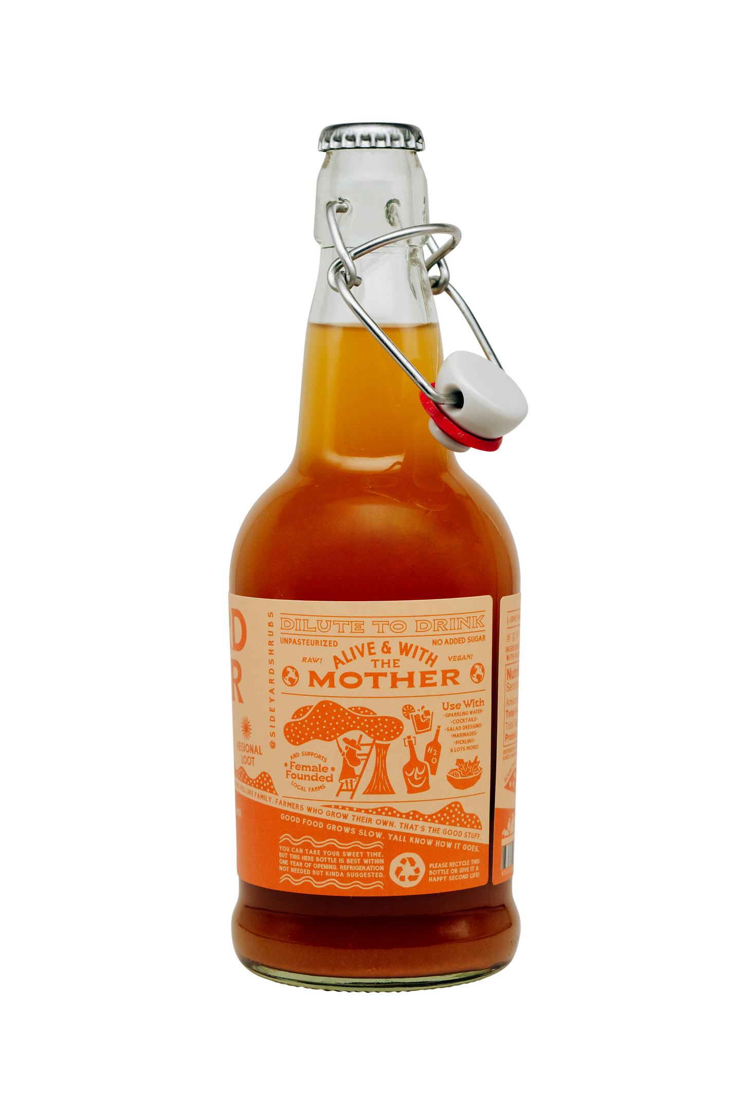 Apricot Fruit-Infused Vinegar
