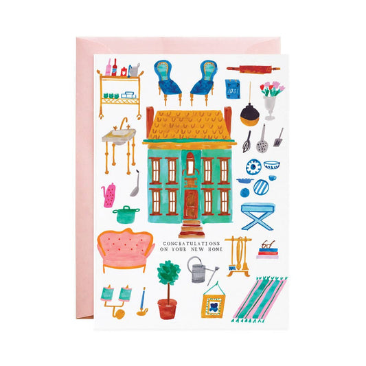 We Bought a Dollhouse! - Housewarming Greeting Card