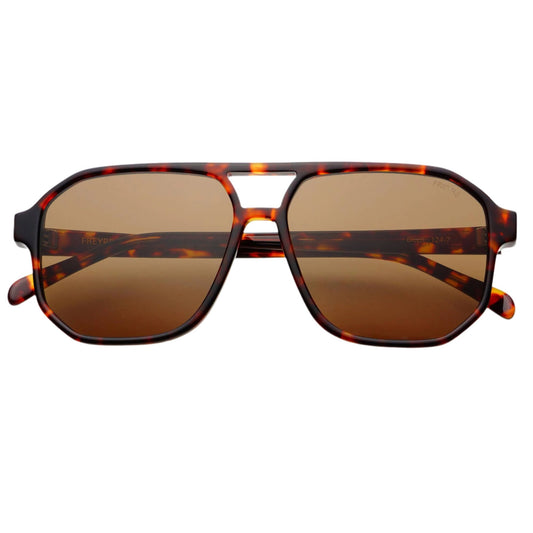 Billie Aviator Sunglasses: dark tortoise